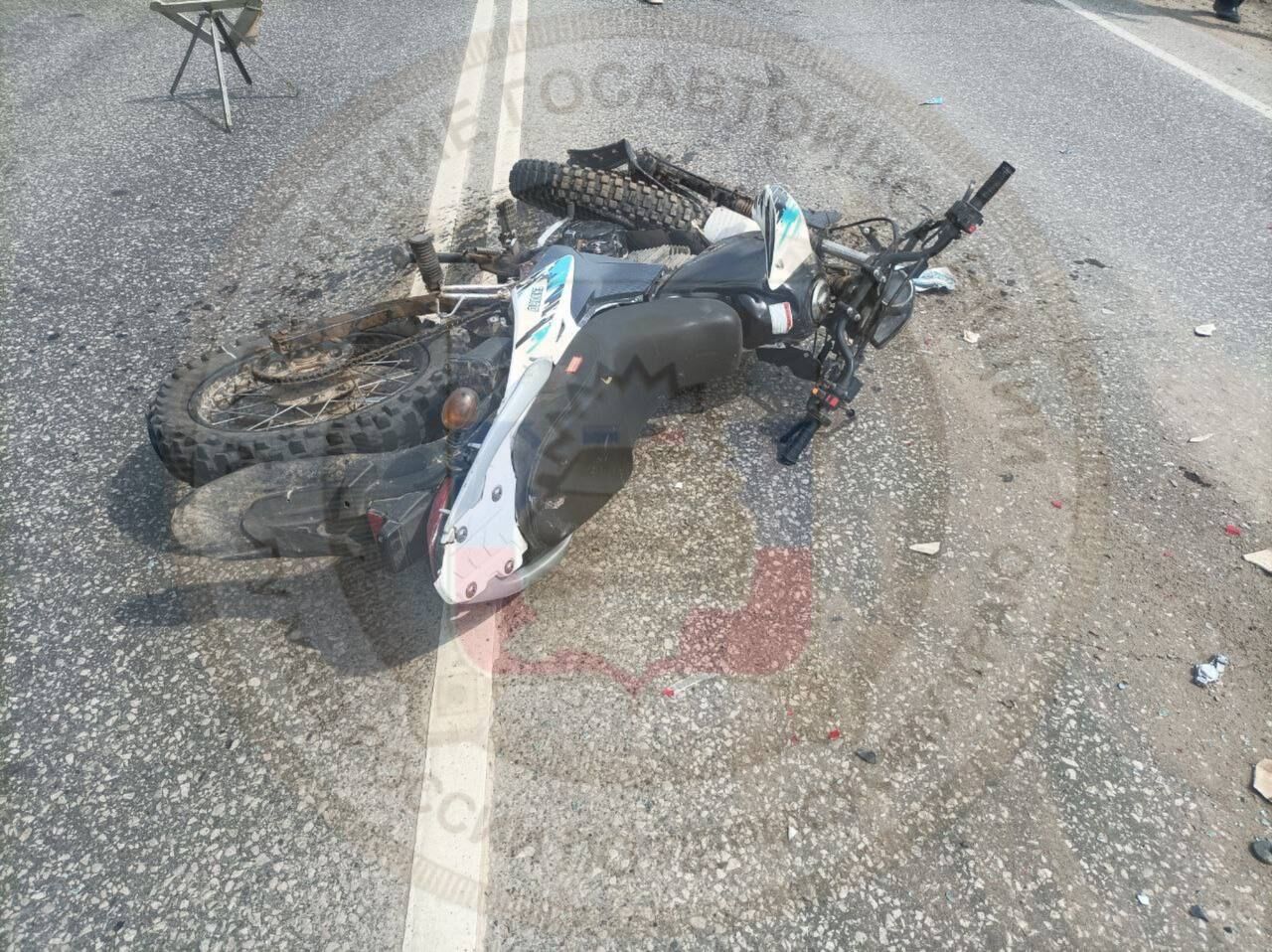 На трассе в Прикамье насмерть разбился  43-летний мотоциклист