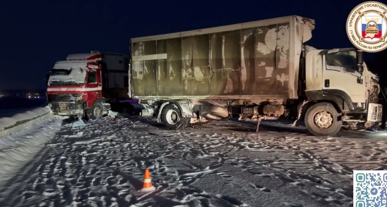 ​В Прикамье утром 29 января произошло смертельное ДТП