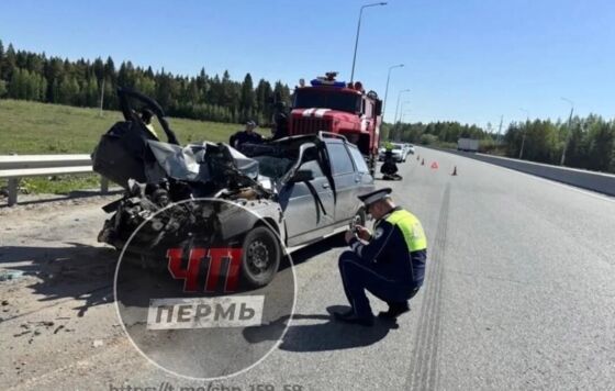 На трассе Пермь—Екатеринбург произошло смертельное ДТП