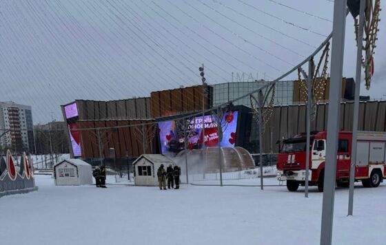 ​Ледовый городок на эспланаде в Перми временно не работает