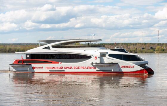 Стали известны цены на прогулочные рейсы на электрокатамаране «Экоход» в Перми