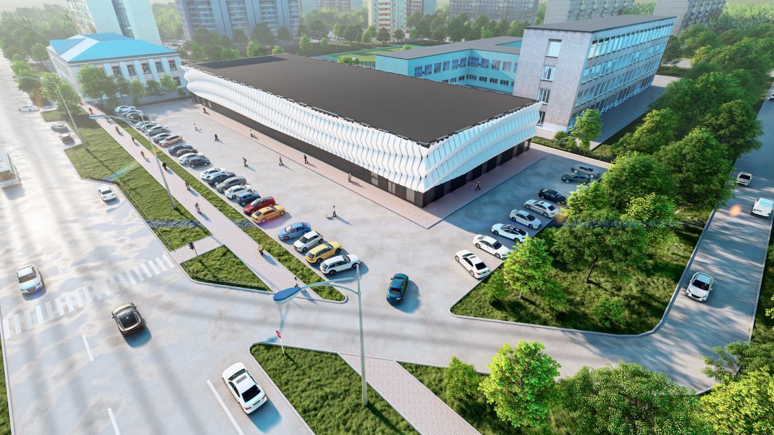 Спорткомплекс «Факел» должен быть построен к концу следующего года