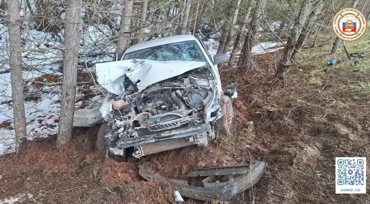 В Пермском крае произошло смертельное ДТП  