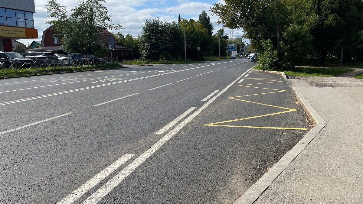 В столице Прикамья завершён ремонт улицы Лихвинской  