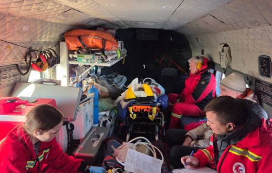 ​Санавиация эвакуировала в Пермь пострадавших в ДТП под Соликамском