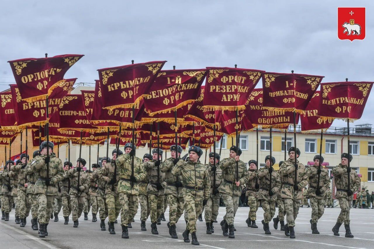 В Перми начались репетиции парада Победы