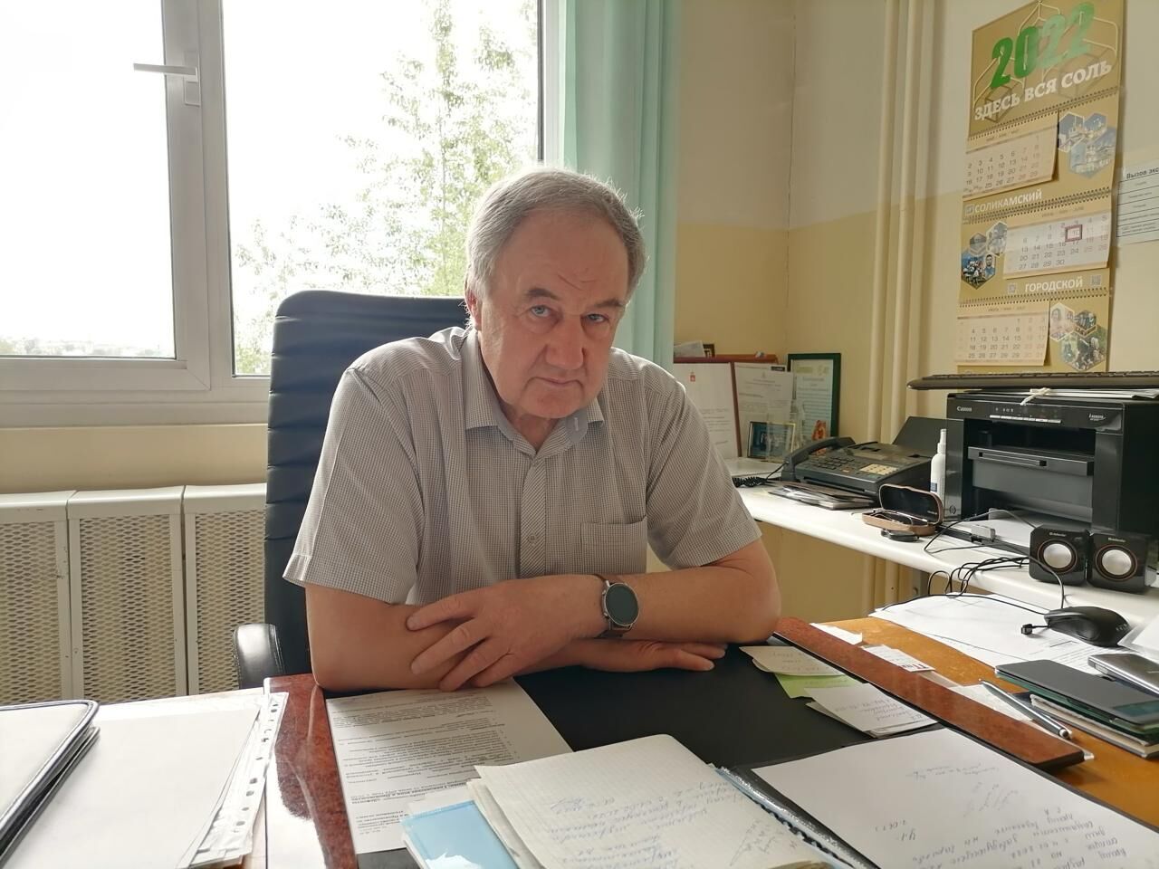 Николай Левко покидает пост главврача Городской детской больницы Соликамска