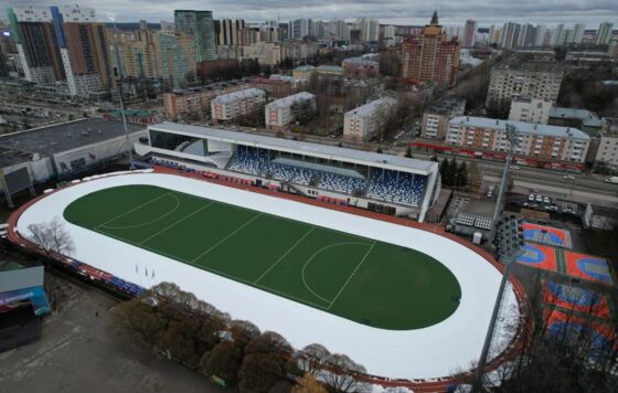 Реконструкция стадиона «Юность» в Перми завершилась