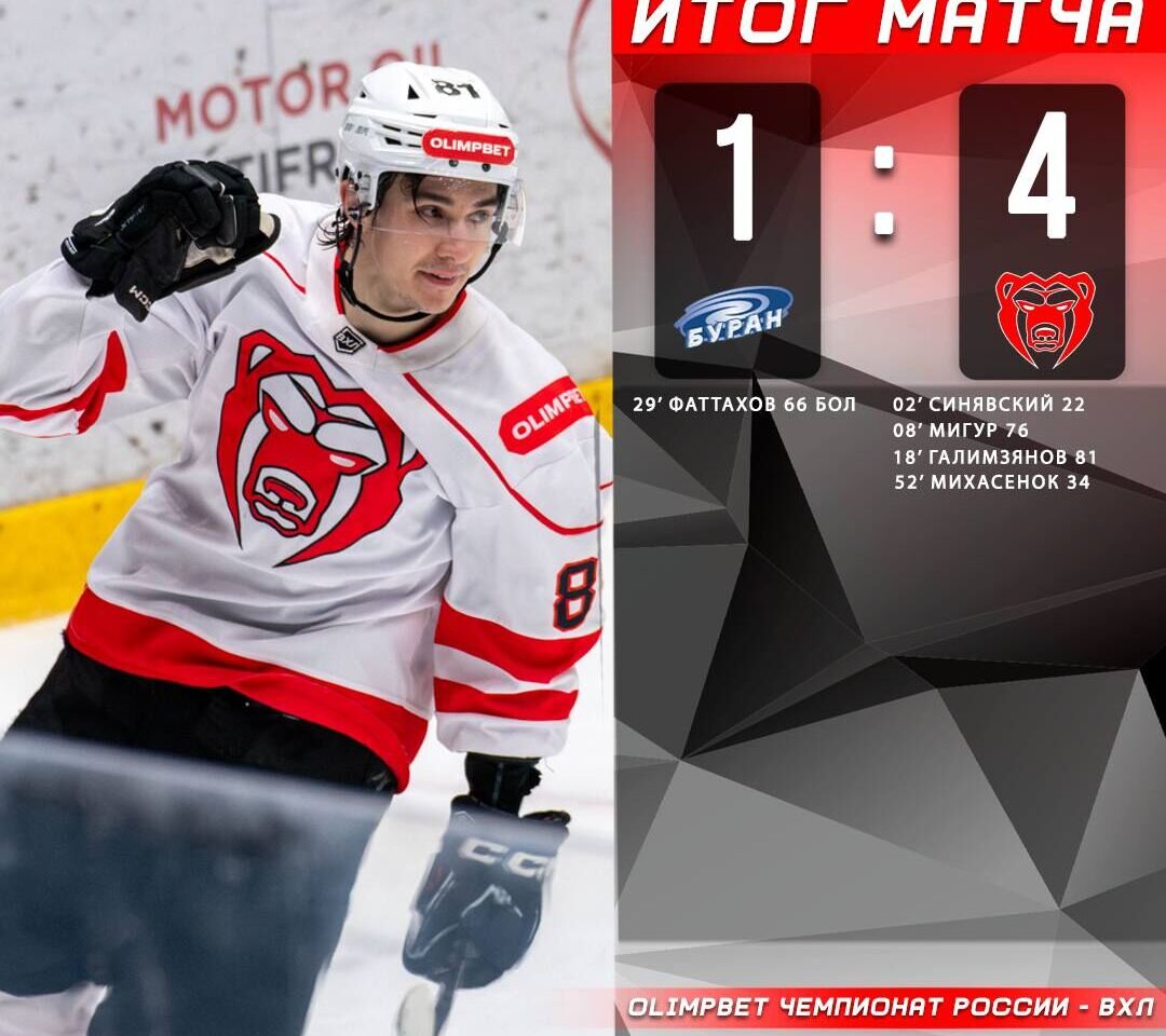 ​Пермский «Молот» одержал первую победу под руководством нового главного тренера