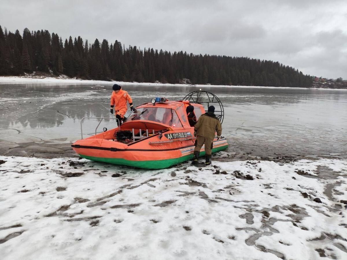 В Прикамье погиб рыбак 