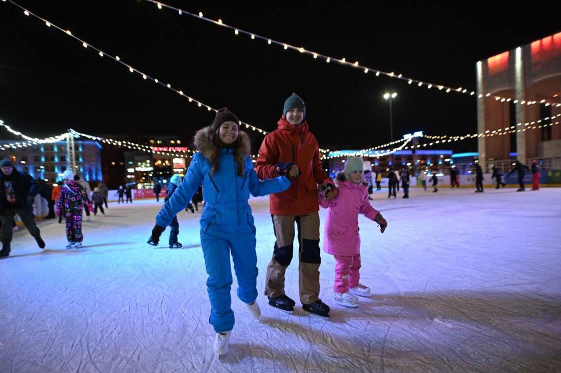  Каток у «Театра-Театра» в Перми посетили свыше 35 тысяч человек