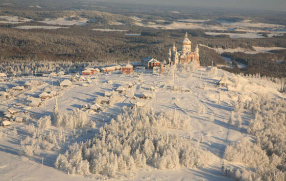 В Белогорском монастыре произошел пожар